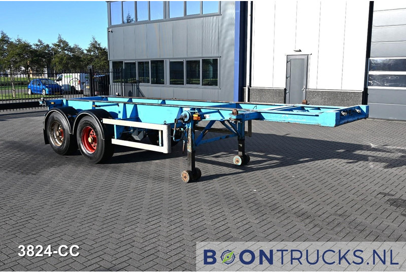 Schweriner Nutzfahrzeuge CS 20 CHASSIS | 20 ft * STEEL SUSPENSION * BPW/DRUM * 9x AVAILABLE - Container transporter/ Swap body semi-trailer: picture 4 Schweriner Nutzfahrzeuge CS 20 CHASSIS | 20 ft * STEEL SUSPENSION * BPW/DRUM * 9x AVAILABLE - Container transporter/ Swap body semi-trailer: picture 4