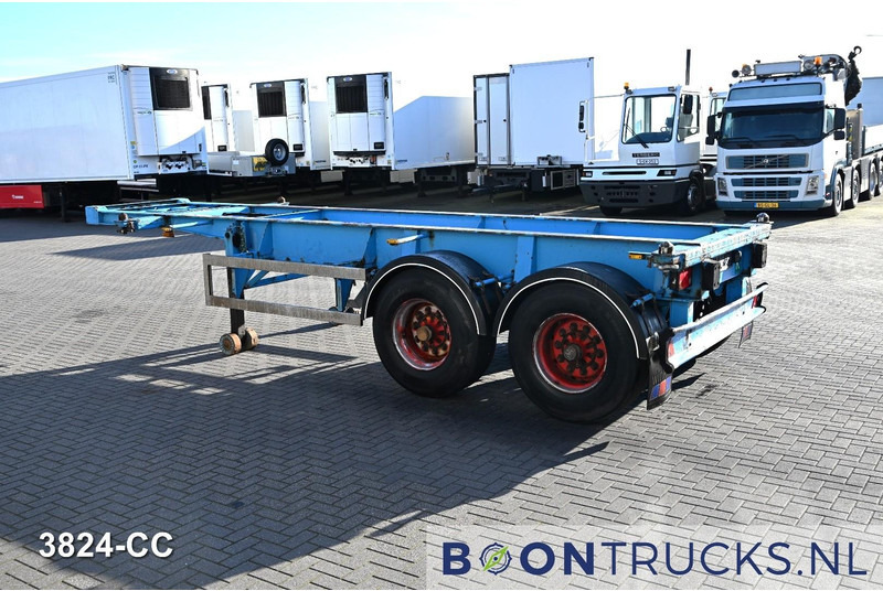 Schweriner Nutzfahrzeuge CS 20 CHASSIS | 20 ft * STEEL SUSPENSION * BPW/DRUM * 9x AVAILABLE - Container transporter/ Swap body semi-trailer: picture 2 Schweriner Nutzfahrzeuge CS 20 CHASSIS | 20 ft * STEEL SUSPENSION * BPW/DRUM * 9x AVAILABLE - Container transporter/ Swap body semi-trailer: picture 2
