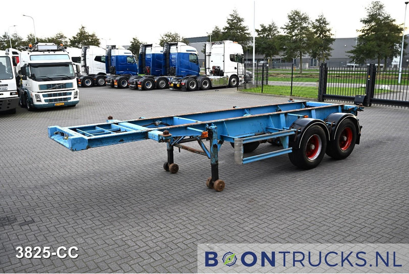 Schweriner Nutzfahrzeuge CS 20 CHASSIS | 20ft * STEEL SUSPENSION * BPW / DRUM * 9x AVAILABLE - Container transporter/ Swap body semi-trailer: picture 5 Schweriner Nutzfahrzeuge CS 20 CHASSIS | 20ft * STEEL SUSPENSION * BPW / DRUM * 9x AVAILABLE - Container transporter/ Swap body semi-trailer: picture 5