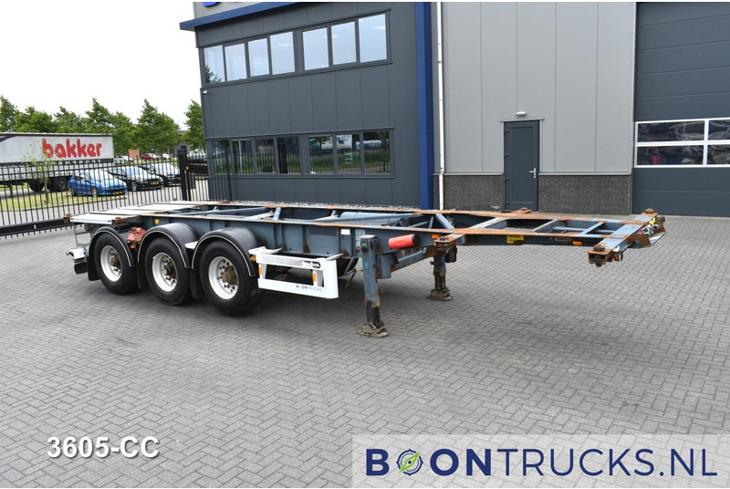 Van Hool 3B0071 TANK CHASSIS | 20-30ft * ADR: FL, AT, OX * 3840 KG * LIFT AXLE - Container transporter/ Swap body semi-trailer: picture 3 Van Hool 3B0071 TANK CHASSIS | 20-30ft * ADR: FL, AT, OX * 3840 KG * LIFT AXLE - Container transporter/ Swap body semi-trailer: picture 3