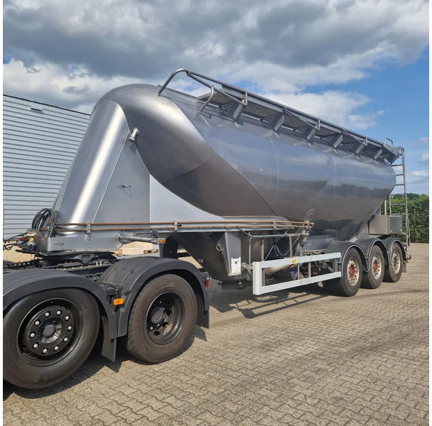 Zvvz 38000 liter aluminium GMP, veevoeder onderlosser met Vogelsang pomp - Tank semi-trailer: picture 1 Zvvz 38000 liter aluminium GMP, veevoeder onderlosser met Vogelsang pomp - Tank semi-trailer: picture 1