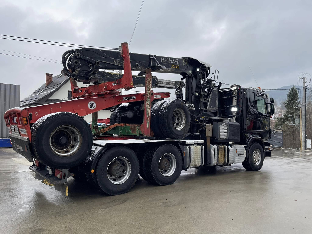Timber truck SCANIA R620 V8: picture 11