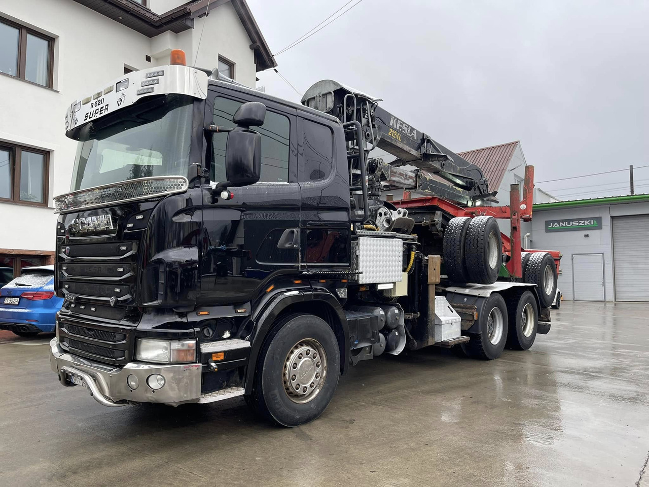 Timber truck SCANIA R620 V8: picture 9