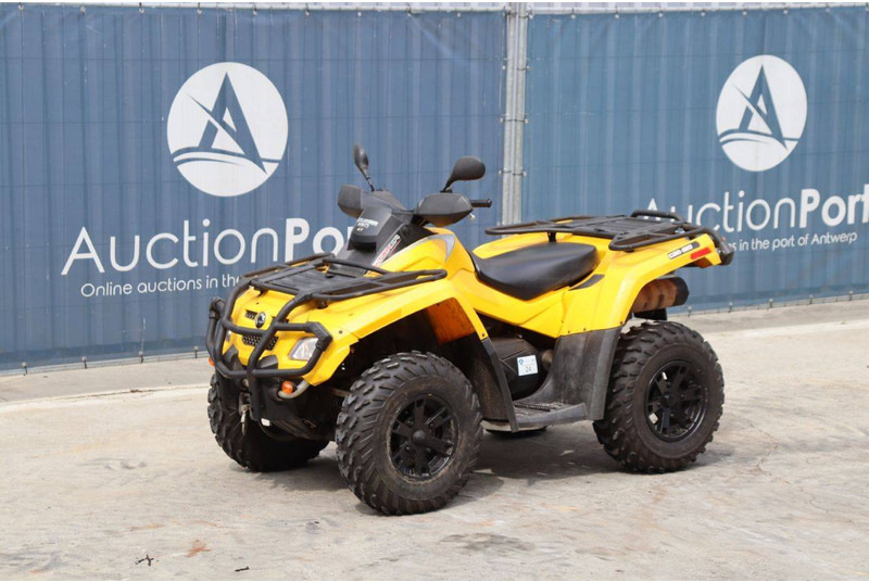 Side-by-side/ ATV Bombardier Outlander 650 XT: picture 9