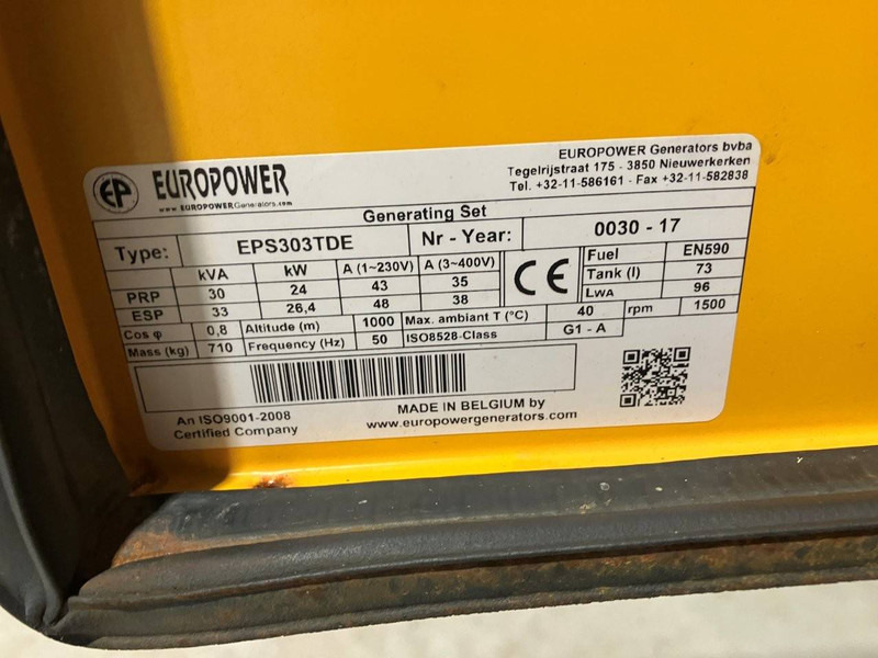 Generator set Europower EPS303TDE: picture 11
