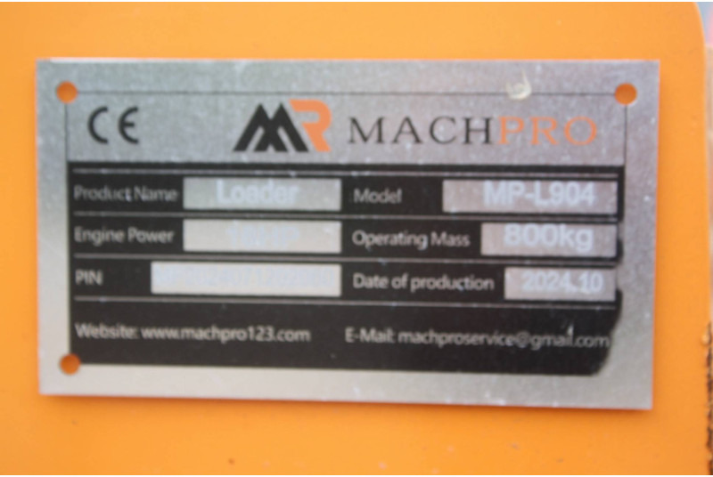 Machpro MP-L904 - Wheel loader: picture 4 Machpro MP-L904 - Wheel loader: picture 4