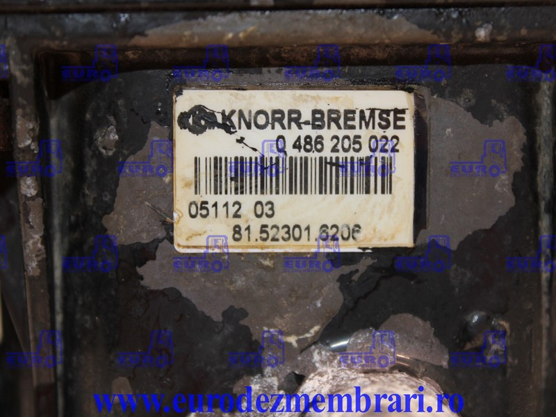 SUPAPA CONTROL TRAILER MAN TGA 81.52301.6026, 0486205022 - Brake valve for Truck: picture 3 SUPAPA CONTROL TRAILER MAN TGA 81.52301.6026, 0486205022 - Brake valve for Truck: picture 3