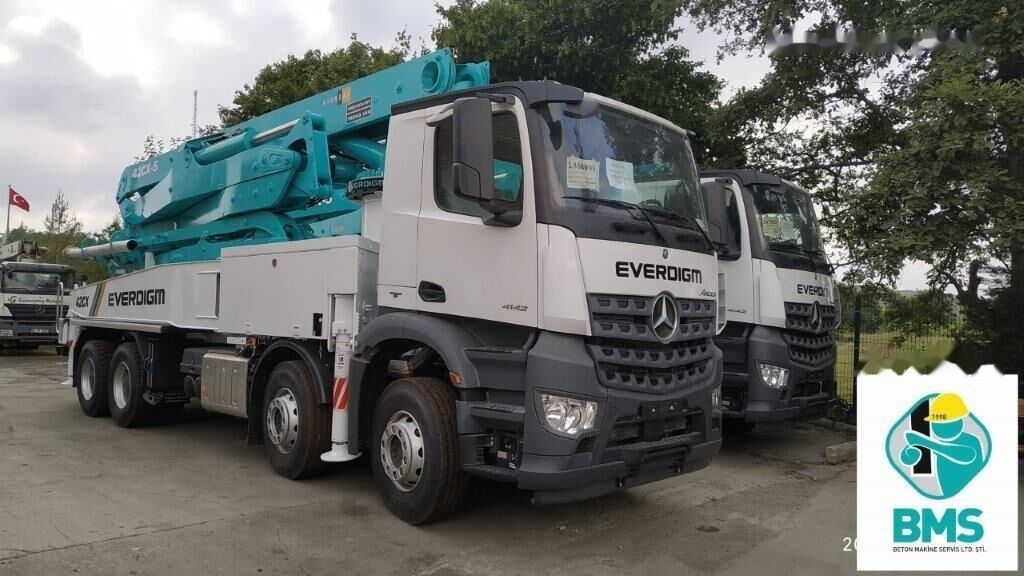 Mercedes-Benz New Everdigm ECP 42 CX 5 ECP 42 CX5 on chassis - Concrete pump truck: picture 2 Mercedes-Benz New Everdigm ECP 42 CX 5 ECP 42 CX5 on chassis - Concrete pump truck: picture 2