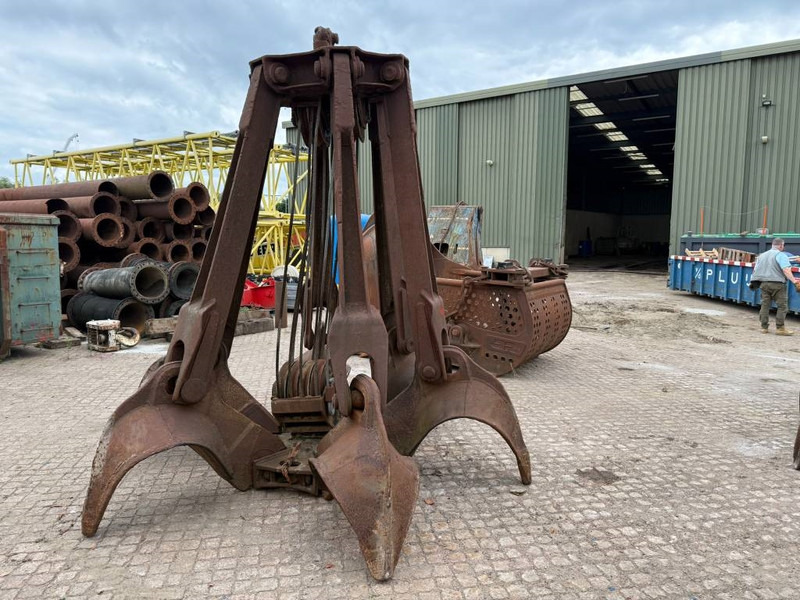 Mechanical Orange peel Brab Poly Grab - Grapple for Construction machinery: picture 2 Mechanical Orange peel Brab Poly Grab - Grapple for Construction machinery: picture 2