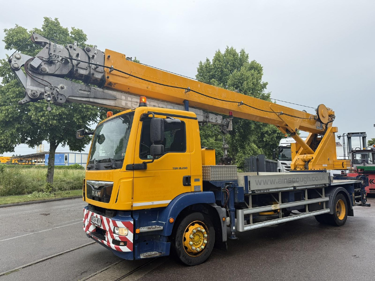 Böcker AK 44 / 4000 auf MAN TGM 18.290 - Mobile crane: picture 3 Böcker AK 44 / 4000 auf MAN TGM 18.290 - Mobile crane: picture 3