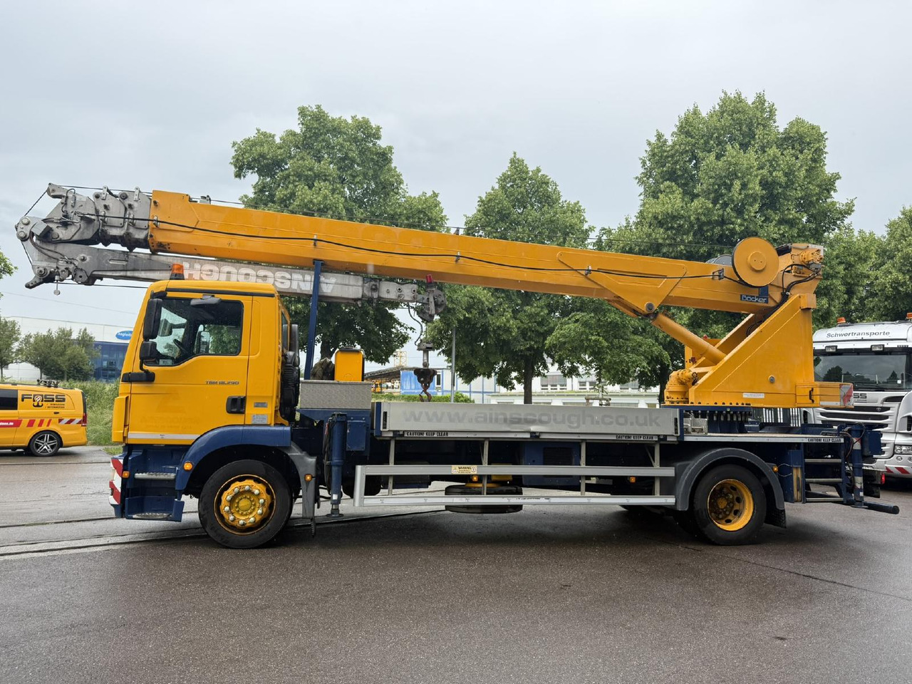 Böcker AK 44 / 4000 auf MAN TGM 18.290 - Mobile crane: picture 2 Böcker AK 44 / 4000 auf MAN TGM 18.290 - Mobile crane: picture 2
