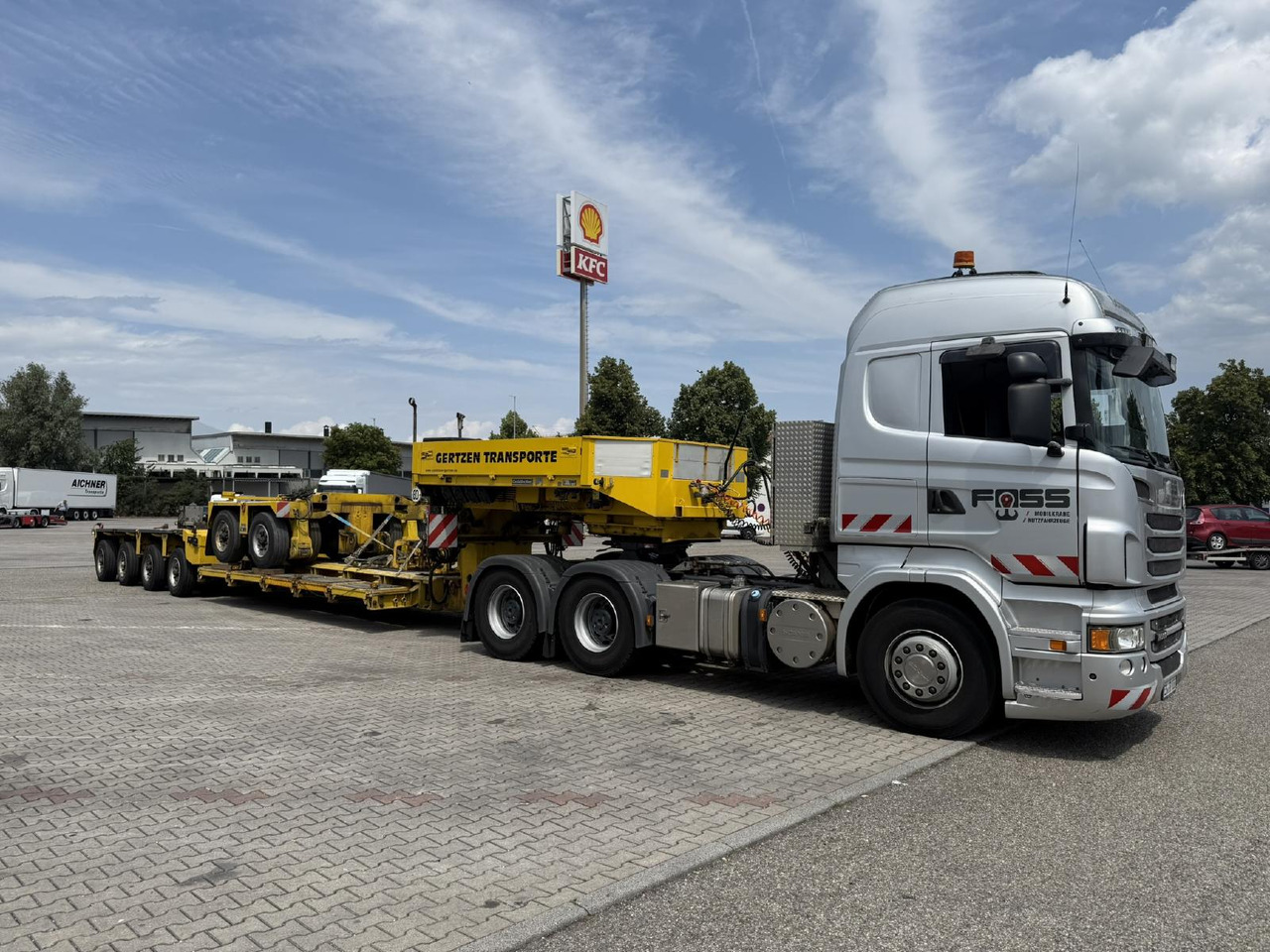 Goldhofer STHP-XLE 2+4 (6) | Baggerbrücke - Tiefbett - Low loader semi-trailer: picture 2 Goldhofer STHP-XLE 2+4 (6) | Baggerbrücke - Tiefbett - Low loader semi-trailer: picture 2