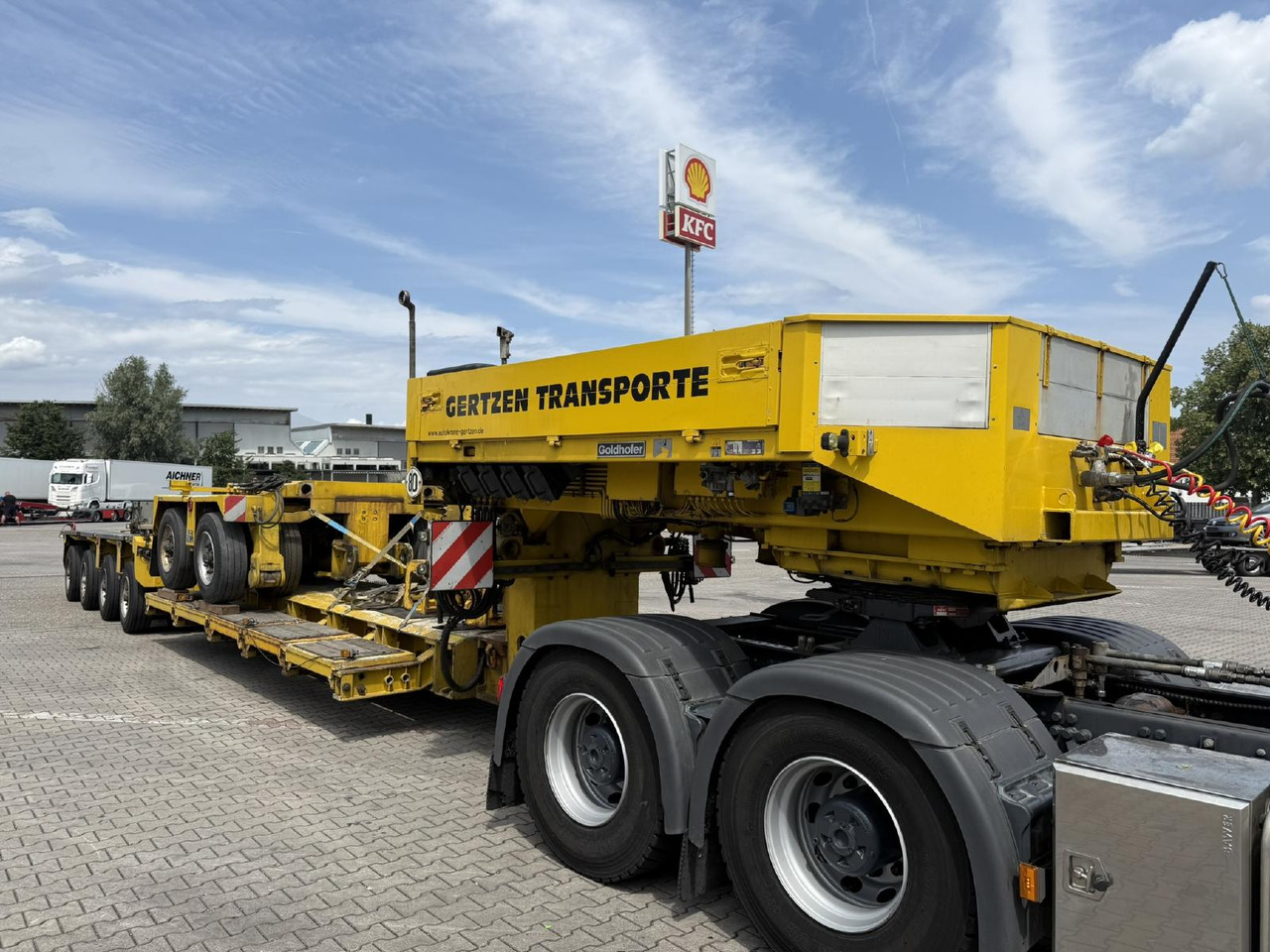 Goldhofer STHP-XLE 2+4 (6) | Baggerbrücke - Tiefbett - Low loader semi-trailer: picture 5 Goldhofer STHP-XLE 2+4 (6) | Baggerbrücke - Tiefbett - Low loader semi-trailer: picture 5