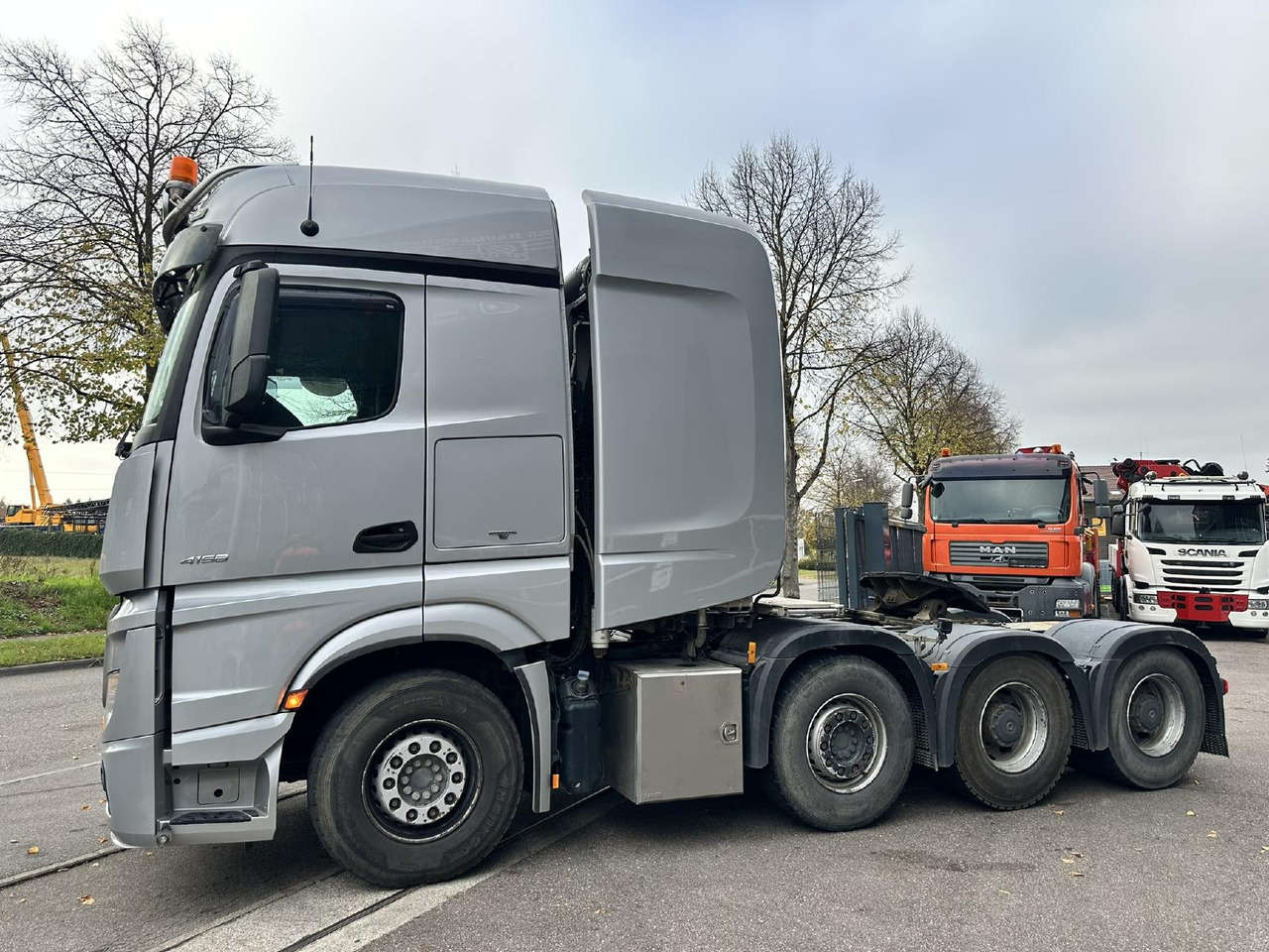 Mercedes Benz Actros 4158 SLT 8x4 (ZGG 155 t) - Tractor unit: picture 4 Mercedes Benz Actros 4158 SLT 8x4 (ZGG 155 t) - Tractor unit: picture 4