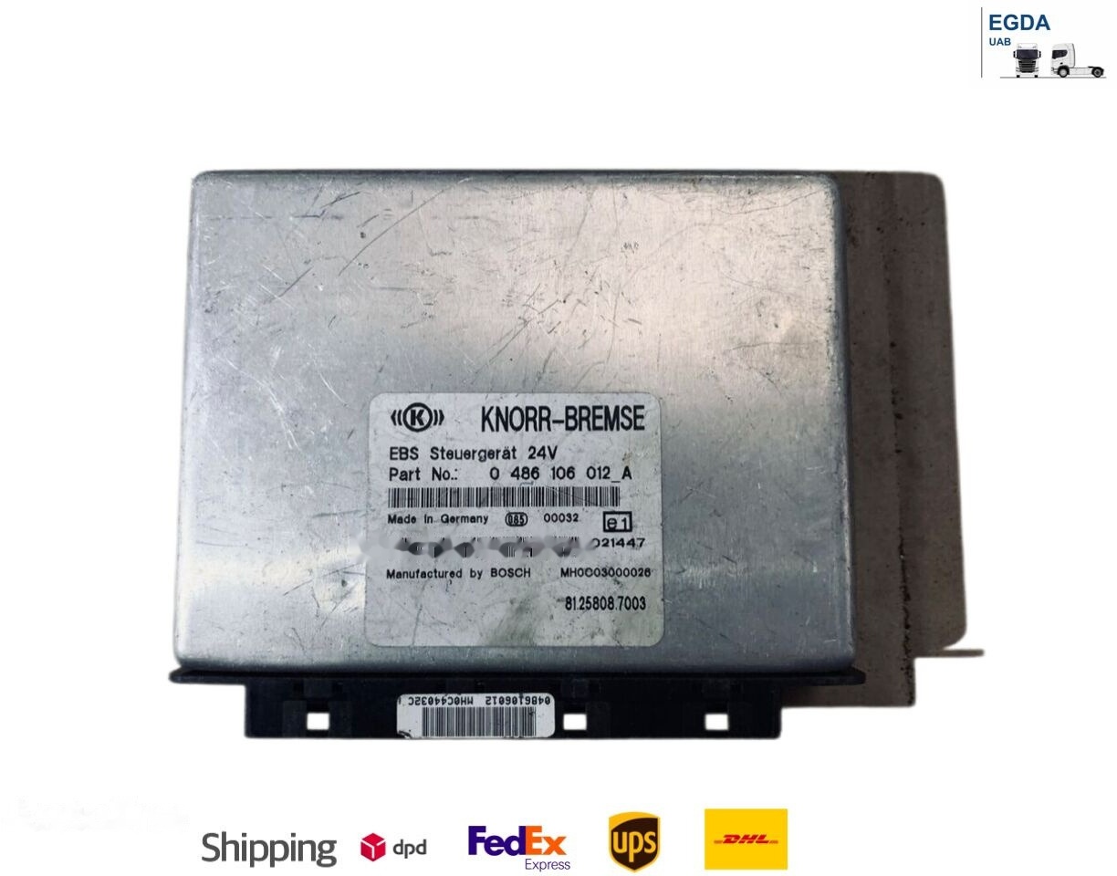 ECU for Truck Knorr-Bremse EBS 81.25808.7003: picture 1
