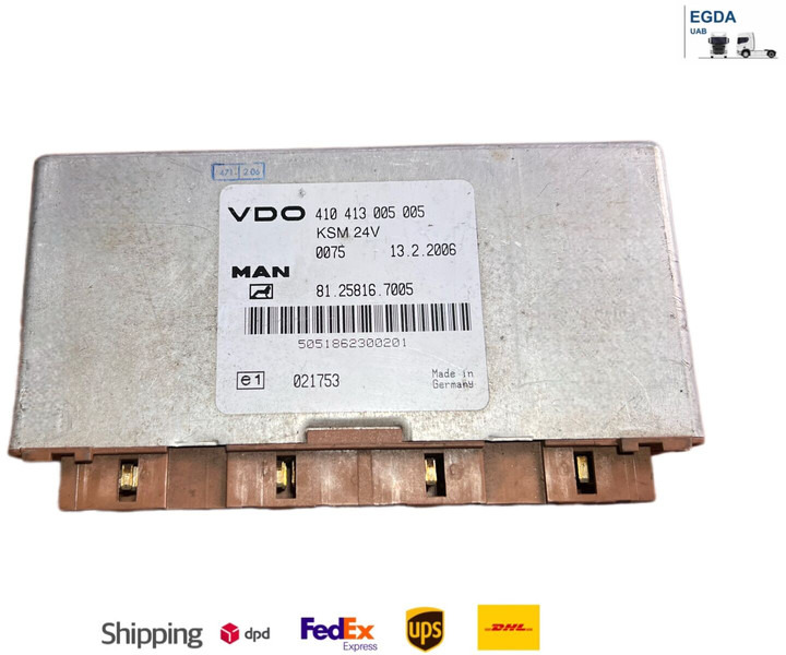 MAN KSM 412413005005 81.25816.7005 - ECU: picture 1 MAN KSM 412413005005 81.25816.7005 - ECU: picture 1