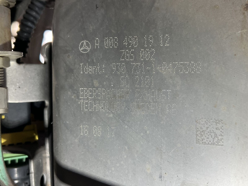Mercedes-Benz 2018 euro 6 - Catalytic converter: picture 5 Mercedes-Benz 2018 euro 6 - Catalytic converter: picture 5