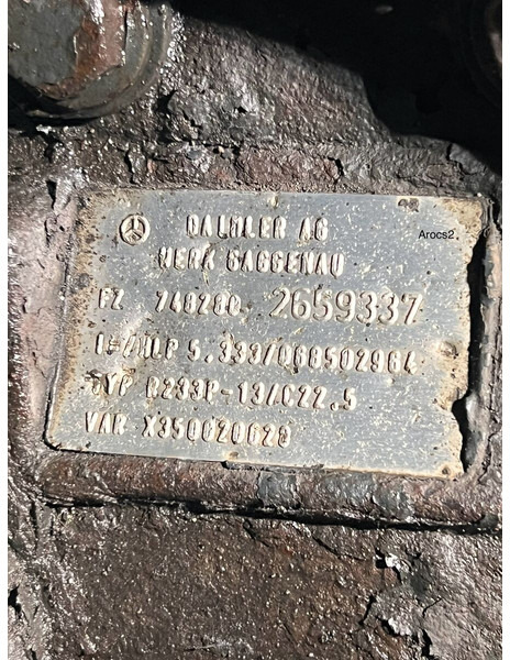 Mercedes-Benz Arocs - Axle and parts: picture 2 Mercedes-Benz Arocs - Axle and parts: picture 2