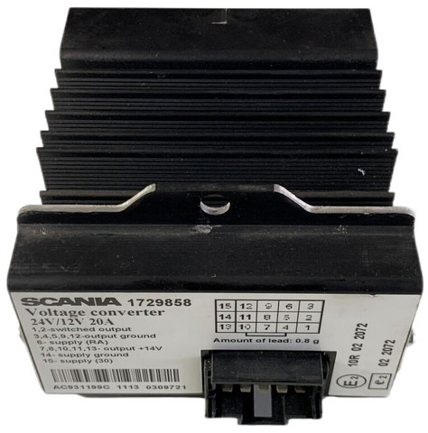 Scania 124 - Electrical system: picture 1 Scania 124 - Electrical system: picture 1