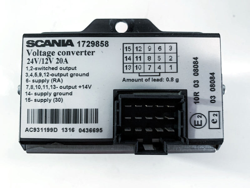 Scania 124 - Electrical system: picture 4 Scania 124 - Electrical system: picture 4