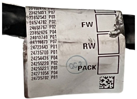 Volvo FH5/Aero - Cables/ Wire harness: picture 4 Volvo FH5/Aero - Cables/ Wire harness: picture 4