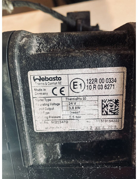 Webasto - Heating/ Ventilation: picture 2 Webasto - Heating/ Ventilation: picture 2