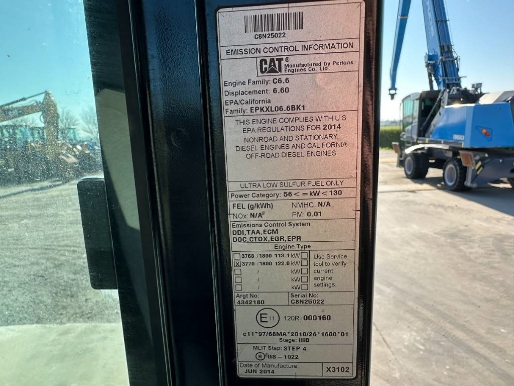 Crawler excavator CAT 320 EL RR: picture 6