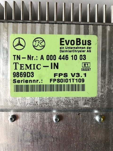 MERCEDES-BENZ Temic - ECU for City bus: picture 1 MERCEDES-BENZ Temic - ECU for City bus: picture 1