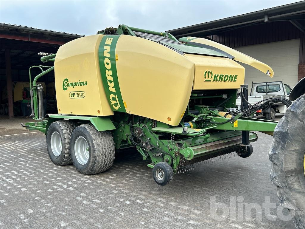 2011 Krone Comprima CV 150 XC - Round baler, Bale wrapper: picture 3 2011 Krone Comprima CV 150 XC - Round baler, Bale wrapper: picture 3