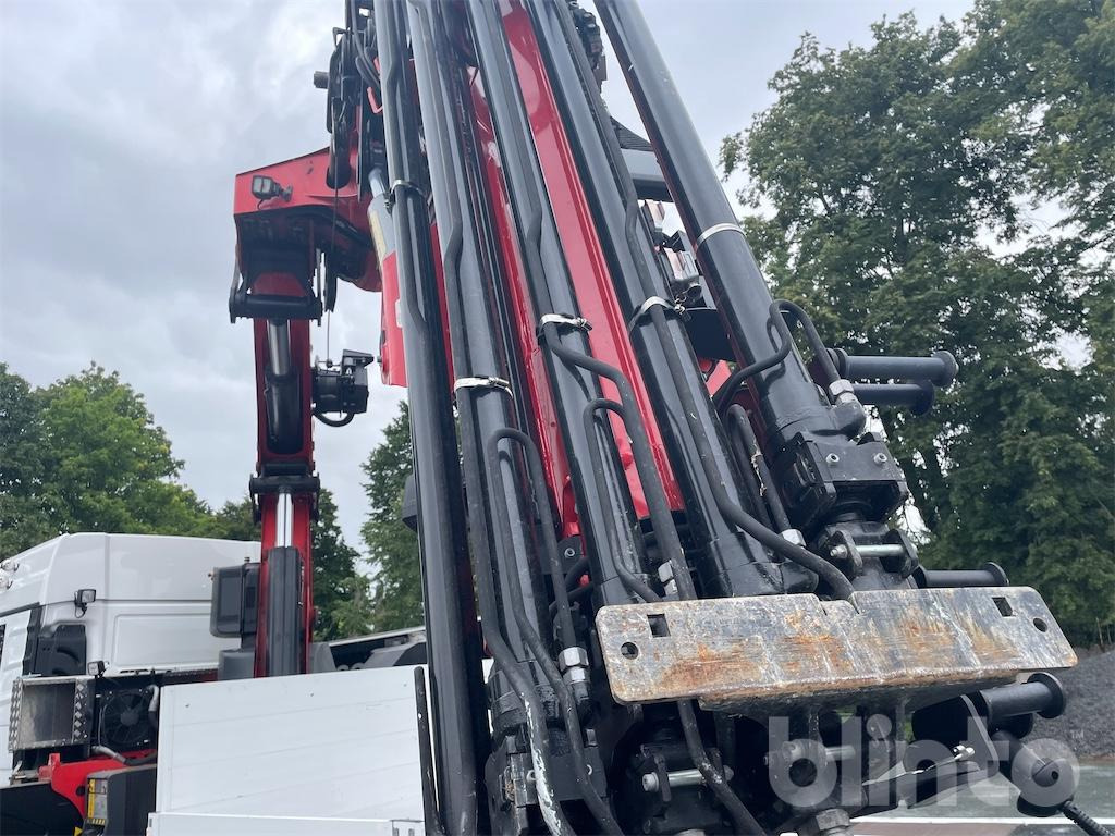 Dropside/ Flatbed truck, Crane truck 4-Achser-Pritsche mit Ladekran hinter Fahrerhaus (2023): picture 22