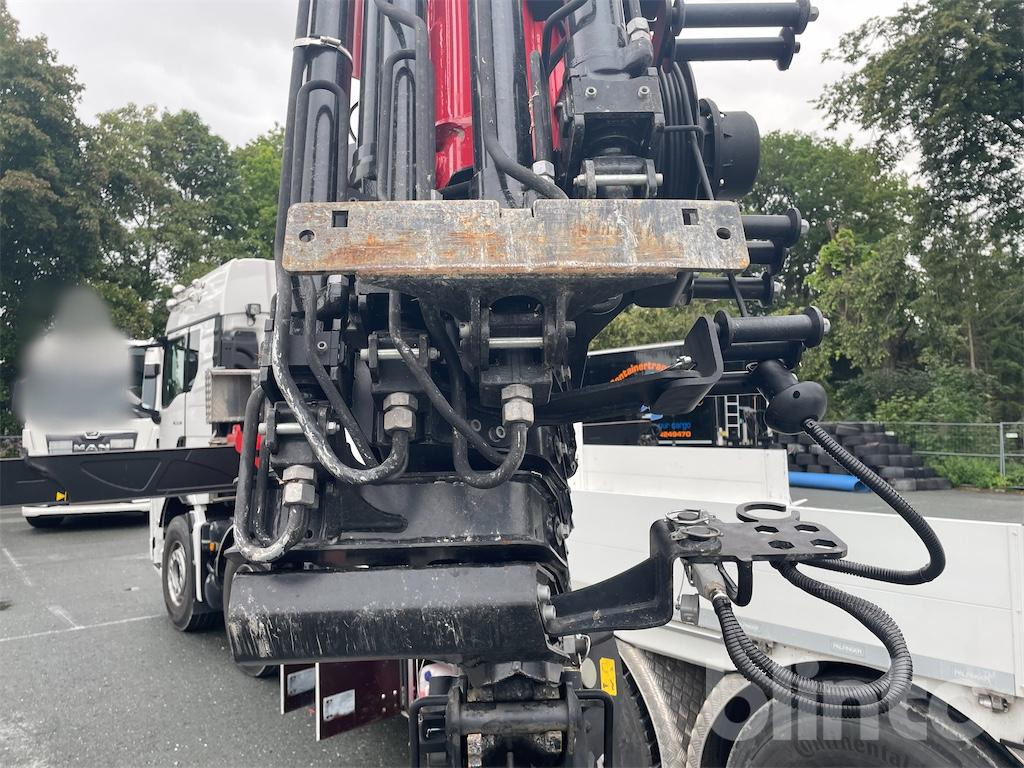 Dropside/ Flatbed truck, Crane truck 4-Achser-Pritsche mit Ladekran hinter Fahrerhaus (2023): picture 21