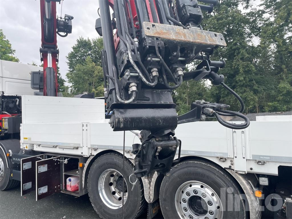 Dropside/ Flatbed truck, Crane truck 4-Achser-Pritsche mit Ladekran hinter Fahrerhaus (2023): picture 20