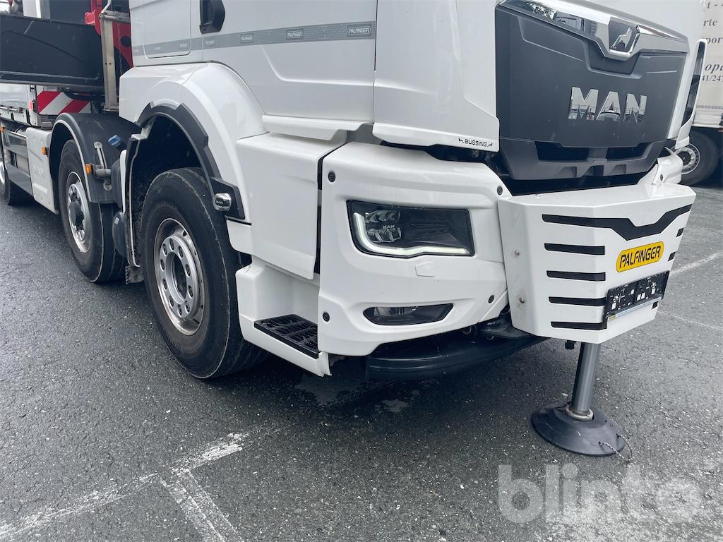 Dropside/ Flatbed truck, Crane truck 4-Achser-Pritsche mit Ladekran hinter Fahrerhaus (2023): picture 31