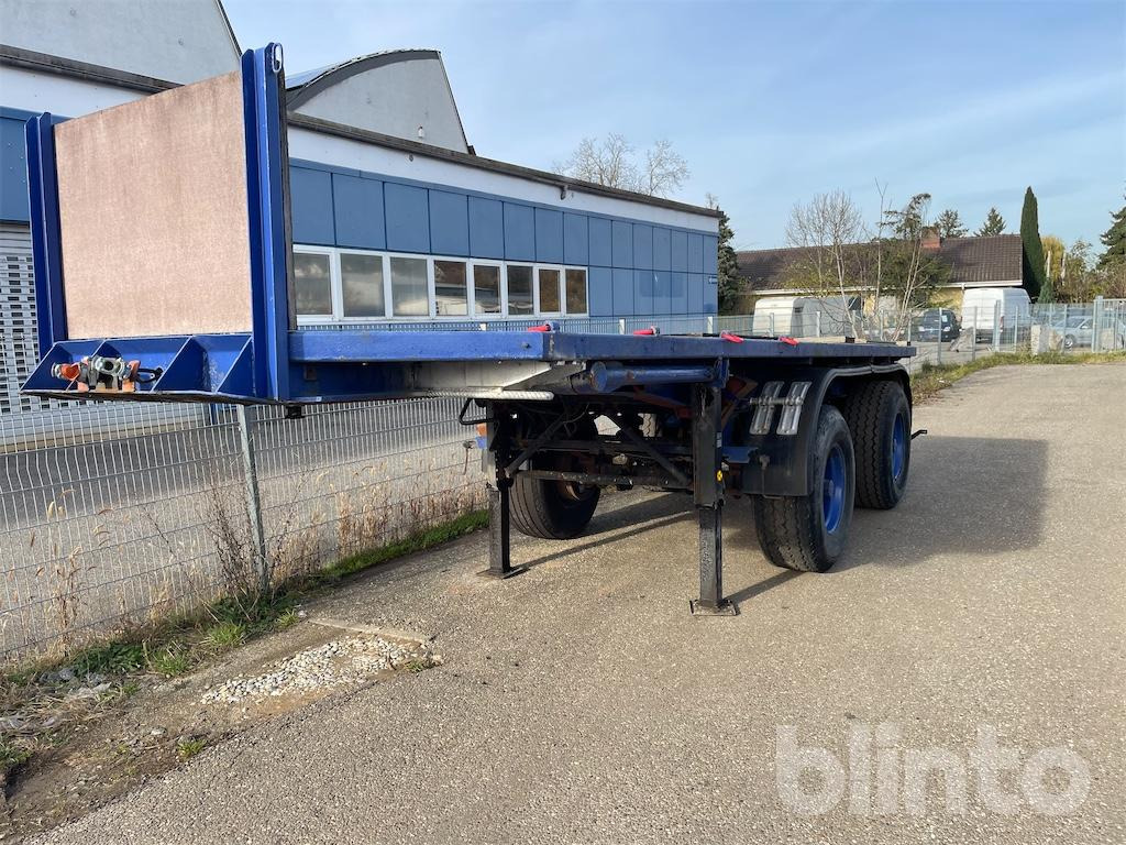 Blumhardt Cont. SAL36.20/20 (1978) - Dropside/ Flatbed semi-trailer: picture 1 Blumhardt Cont. SAL36.20/20 (1978) - Dropside/ Flatbed semi-trailer: picture 1