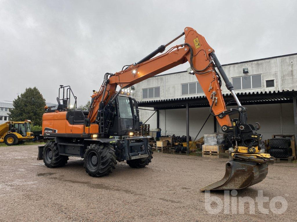Doosan DX 140W - Wheel excavator: picture 1 Doosan DX 140W - Wheel excavator: picture 1