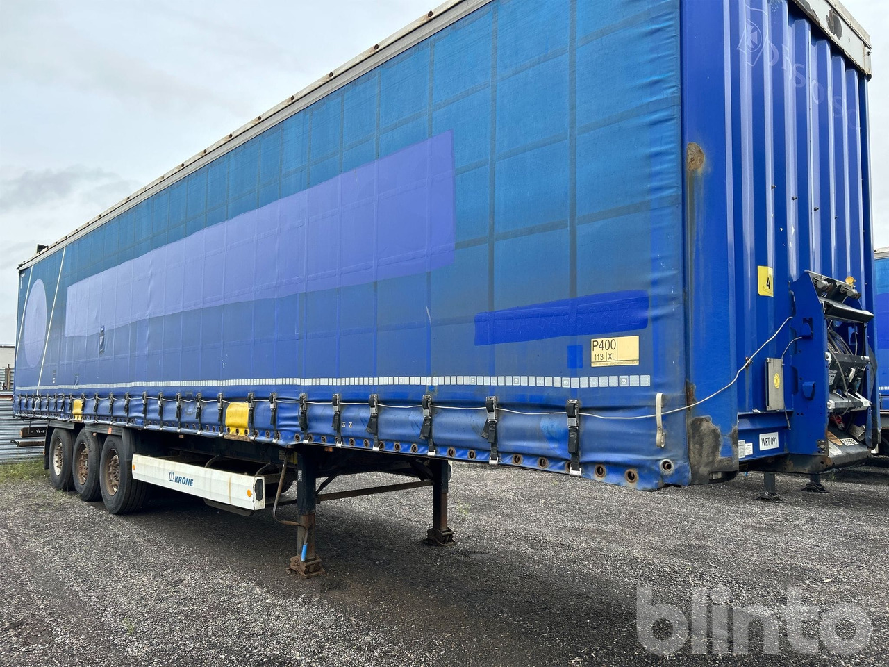 KRONE SD - Curtainsider semi-trailer: picture 2 KRONE SD - Curtainsider semi-trailer: picture 2