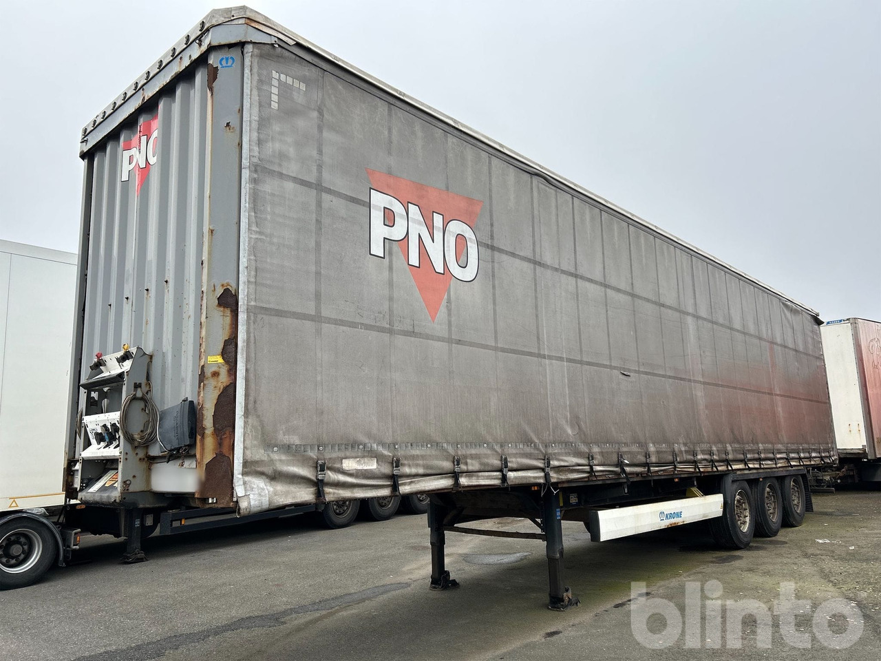 KRONE SD - Curtainsider semi-trailer: picture 1 KRONE SD - Curtainsider semi-trailer: picture 1