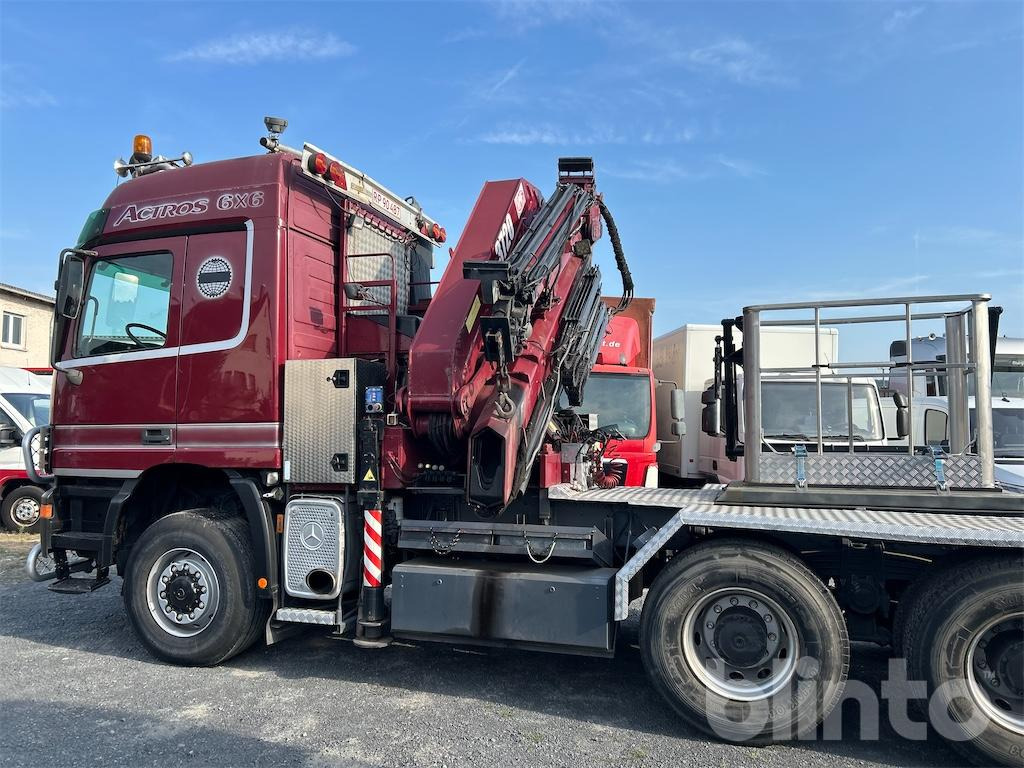 Crane truck Mercedes Benz 3348 Actros (2001): picture 10