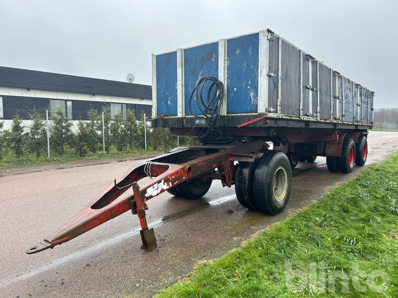 Parator PST2-90 - 3-vägstipp - Dropside/ Flatbed semi-trailer, Dolly trailer: picture 1 Parator PST2-90 - 3-vägstipp - Dropside/ Flatbed semi-trailer, Dolly trailer: picture 1