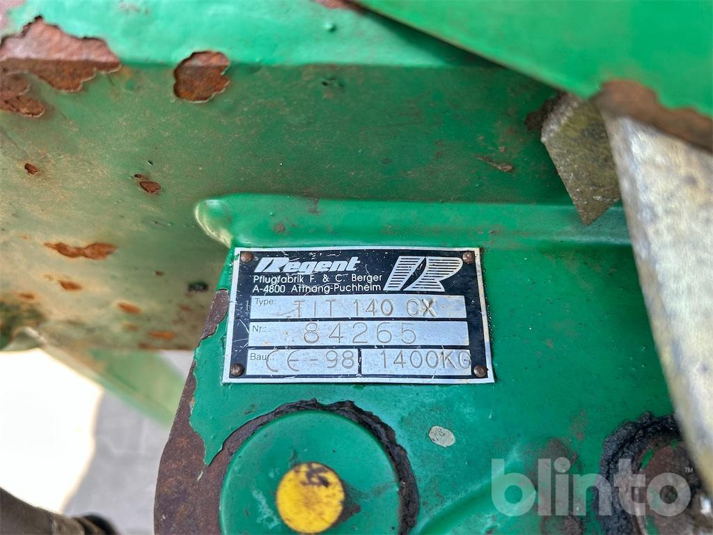 Regent TIT 140 CX (1998) - Plow: picture 5 Regent TIT 140 CX (1998) - Plow: picture 5