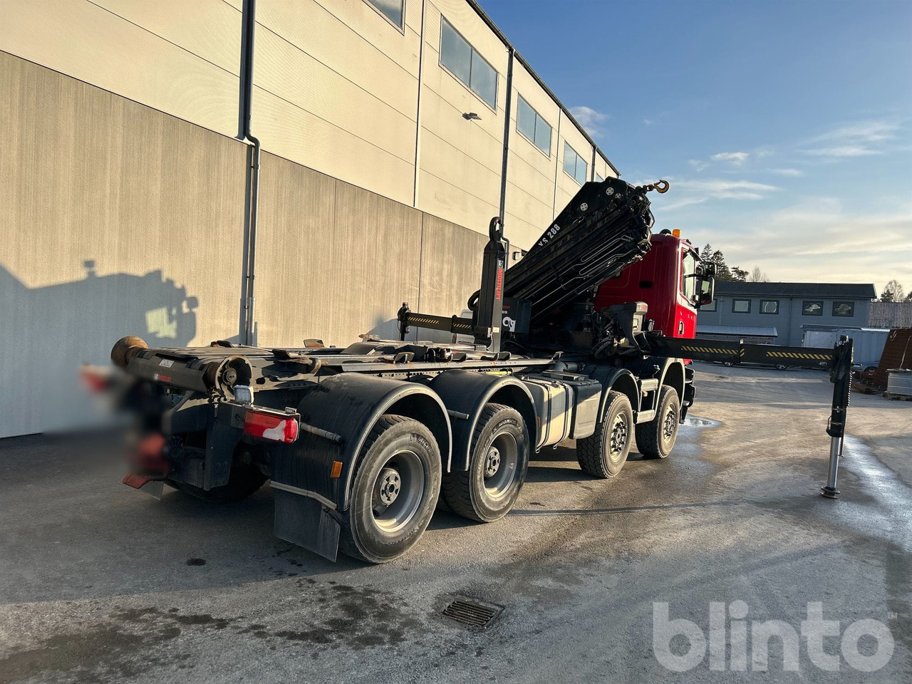 SCANIA G450 CB 8X8 EHZ med HIAB 288 E-6 Kran - Hook lift truck, Crane truck: picture 4 SCANIA G450 CB 8X8 EHZ med HIAB 288 E-6 Kran - Hook lift truck, Crane truck: picture 4