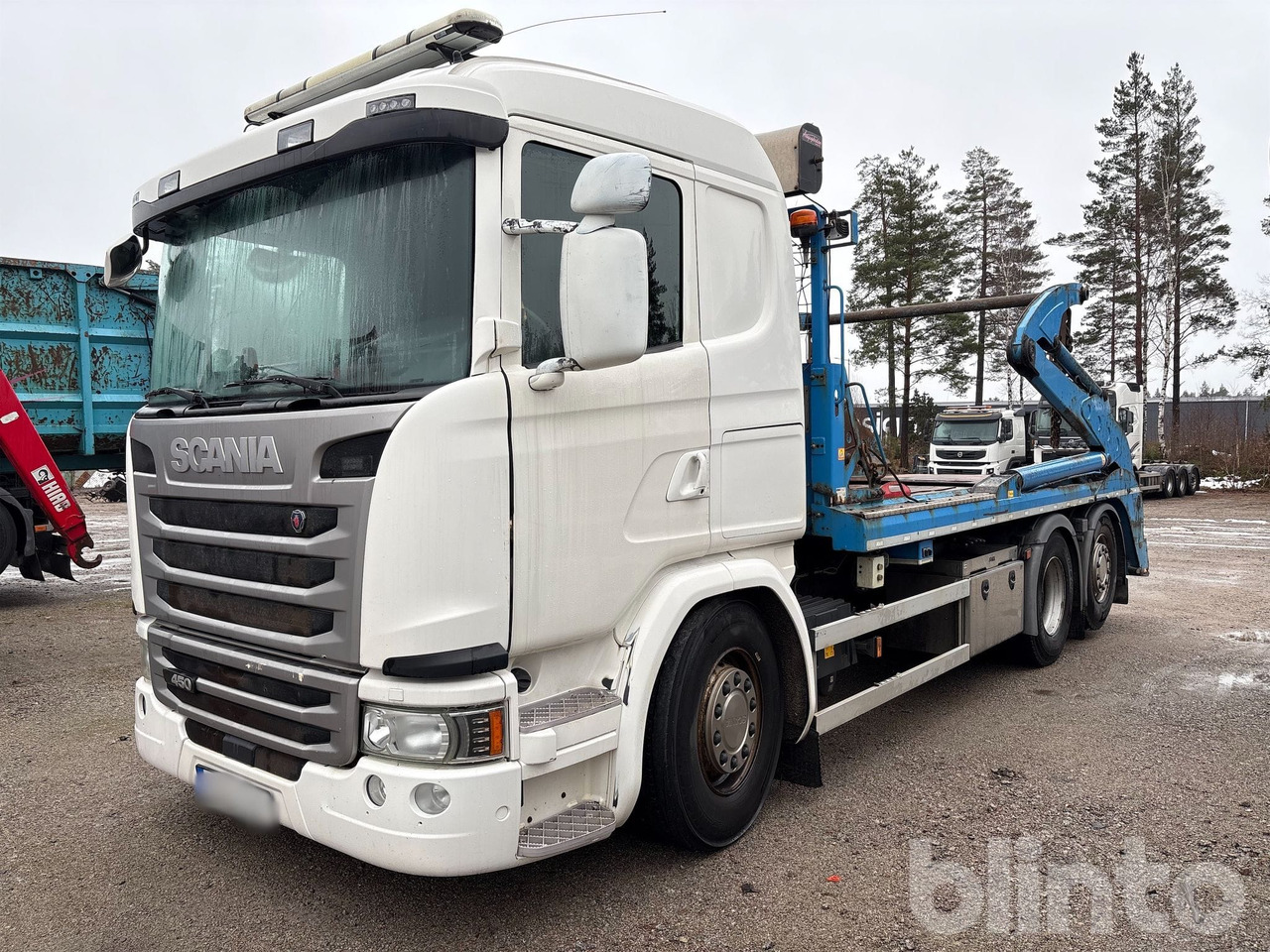 SCANIA G450LB6X2*4HNB - Skip loader truck: picture 1 SCANIA G450LB6X2*4HNB - Skip loader truck: picture 1