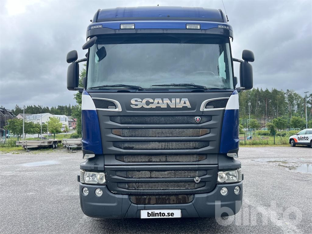 SCANIA R580LB6X2HNB - Dropside/ Flatbed truck, Crane truck: picture 2 SCANIA R580LB6X2HNB - Dropside/ Flatbed truck, Crane truck: picture 2