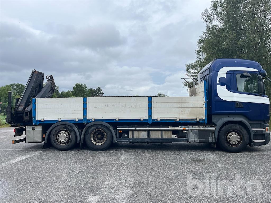 SCANIA R580LB6X2HNB - Dropside/ Flatbed truck, Crane truck: picture 4 SCANIA R580LB6X2HNB - Dropside/ Flatbed truck, Crane truck: picture 4