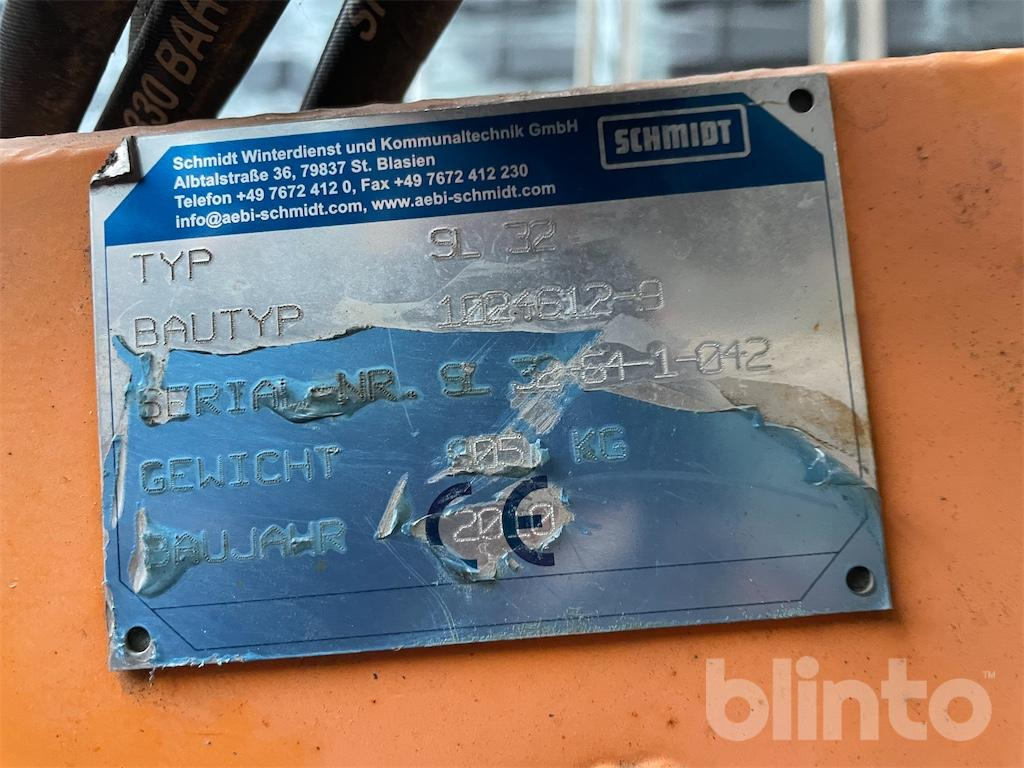 Snow plough Schmidt SL32 (2010): picture 12 Snow plough Schmidt SL32 (2010): picture 12
