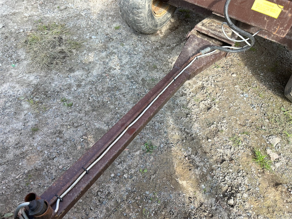Farm trailer Sonny 8m3 med spannmålsvagn: picture 38