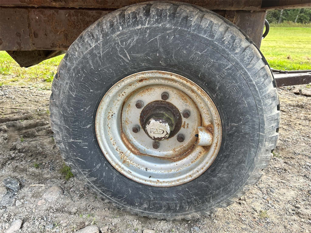 Farm trailer Sonny 8m3 med spannmålsvagn: picture 18