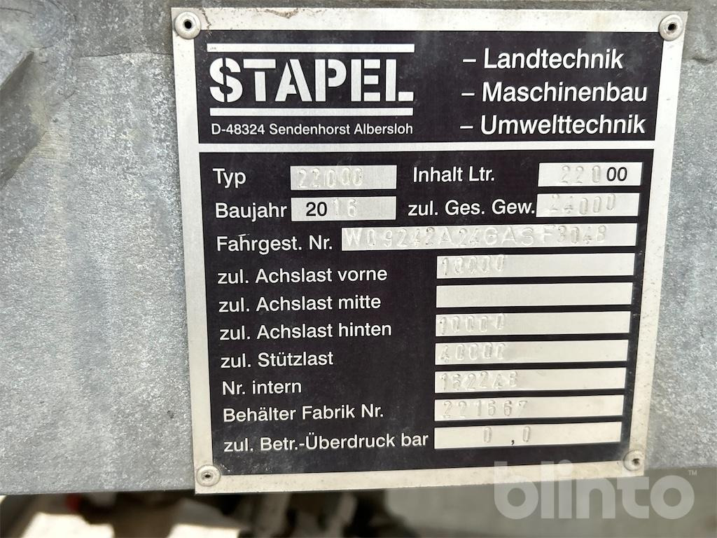 Stapel 22000 (2016) - Slurry tanker: picture 5 Stapel 22000 (2016) - Slurry tanker: picture 5
