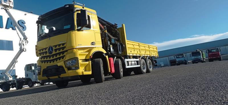 Mercedes Arocs 4140 - Dropside/ Flatbed truck, Crane truck: picture 3 Mercedes Arocs 4140 - Dropside/ Flatbed truck, Crane truck: picture 3