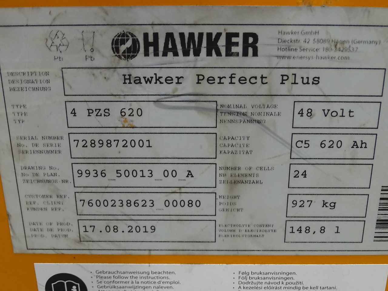 Weitere 48V620AH - Construction machinery: picture 4 Weitere 48V620AH - Construction machinery: picture 4
